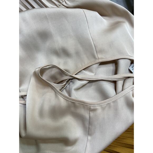 Allsaints 'Jessie' Beige Polyester Dress Size XS - Picture 6 of 6